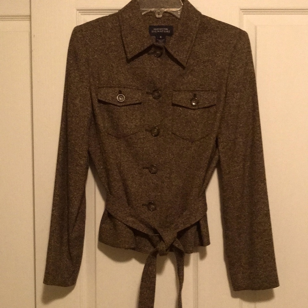 Jones New York Signature lined jacket